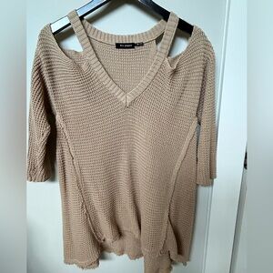 Women’s off the shoulder sweater. Worn once only!
